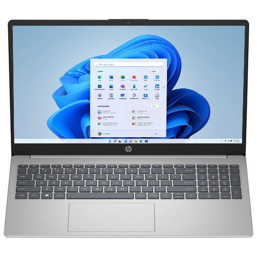 HP 15.6" Laptop - Natural Silver (AMD Ryzen 3-7320U /8GB RAM/512GB SSD/Windows 11)