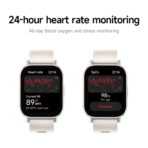 Xiaomi Redmi Watch 5 Active Smartwatch. Fitness Tracker, 2" AMOLED Display, 12-Day Battery, 140+ Sports Modes - Midnight Black