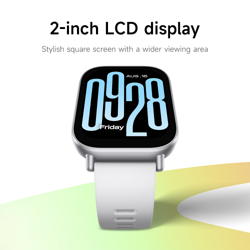 Xiaomi Redmi Watch 5 Active Smartwatch. Fitness Tracker, 2" AMOLED Display, 12-Day Battery, 140+ Sports Modes - Midnight Black