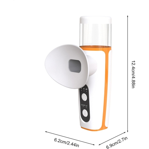 Eyes & Face Mini Steamer,Eye Steamer for Dry Eyes,Heated Nano Eye Mist Sprayer,Small Eye Drops Steamer,Warm Compress Moist Heat Eye Drops Tool