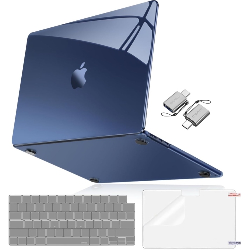 Compatible avec l'étui pour MacBook Air 13&nbsp;po 2024 2023 2022 M3 A3113 M2 A2681, surpass Natural Beauty Plastic Hard