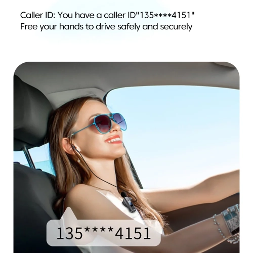 Écouteurs bouton sans fil Bluetooth avec microphone Appels HD à suppression du bruit Casque d'écoute sport avec étui de chargement