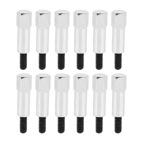Image 1 of 8.. 12pcs Chrome Valve Cover Bolt Set Fit for FORD 289 302 351W