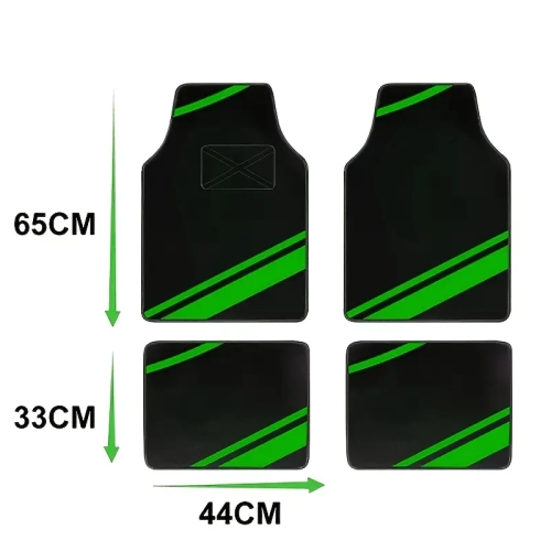 Universal GT Wing Spoiler, 2pcs Car Horns, 5-Seat Non-slip Foot Mats