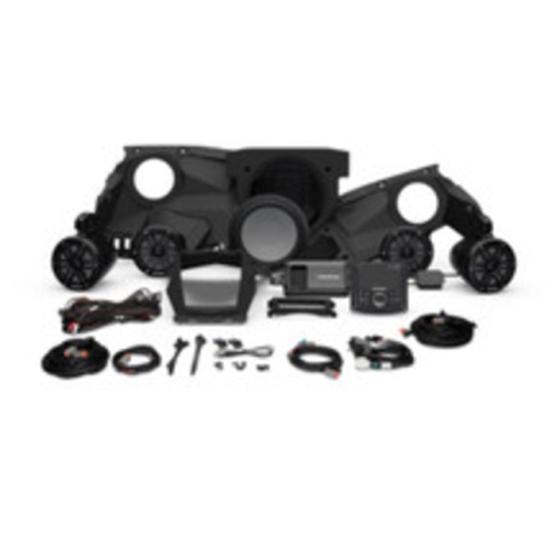 Rockford Fosgate X317-STG4 PMX-2 Speaker, Subwoofer & Rear Speaker Kit for Select X3 Models