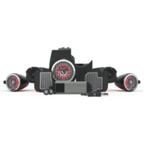 Système audio Fosgate RZR19RCPXP-STG5 2019+ Stage 5 de Rockford pour certains modèles RZR Pro XP, Pro R et Turbo R avec Ride Command
