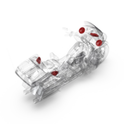 Ensemble Harley-Davidson Ultra Stage-2 2014+ Fosgate HD14U-STG2 de Rockford