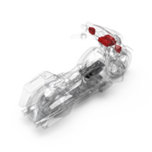 Rockford Fosgate HD9813SG-PMX-STG2 1998-2013 Harley-Davidson Street Glide et Electra Glide PMX Stage-2