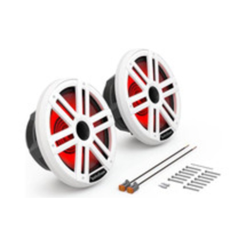 Rockford Fosgate M2-10H M2 Series 10" Colour-Optix marine speakers with horn tweeter - White