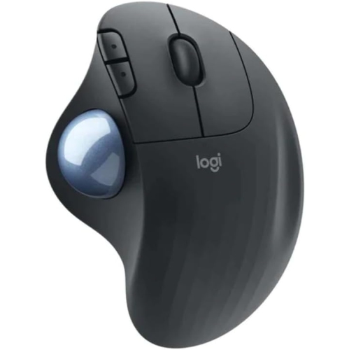 Logitech – Souris ergonomique sans fil USB à boule de commande M575, noir 910-005869