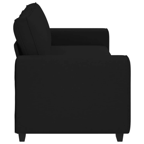 vidaXL 3-Seater Sofa Black 180 cm Fabric