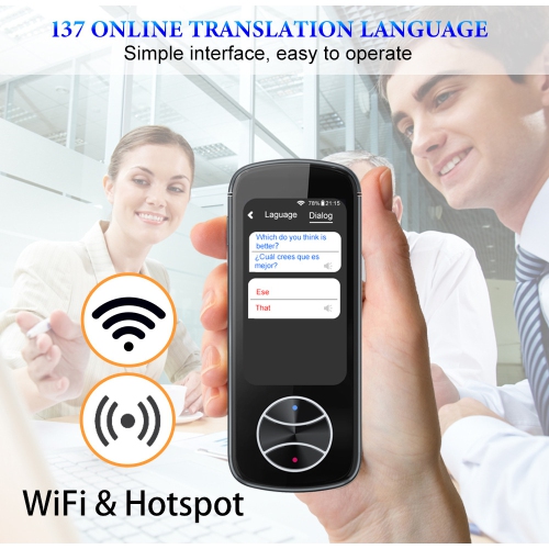 WiFi Translator Smart Voice Translator with Photo Translation Offline Translator