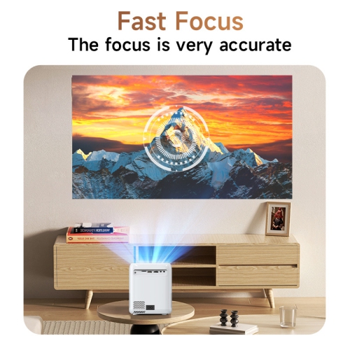 HD Home Theater Smart Portable Smart Projector Support 4K LCD Video Projector for Home Cinema