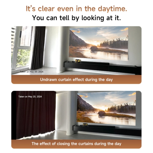 HD Home Theater Smart Portable Smart Projector Support 4K LCD Video Projector for Home Cinema