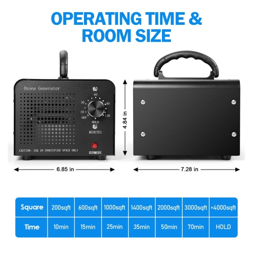 Ozone Generator 11000mg/H Industrial O3 Air Purifier Deodorant