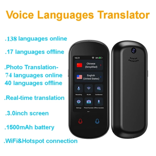 Translation Device Online 138 Language Two Way Instant Speech Translator Offline Automatic Voice Translator Machine