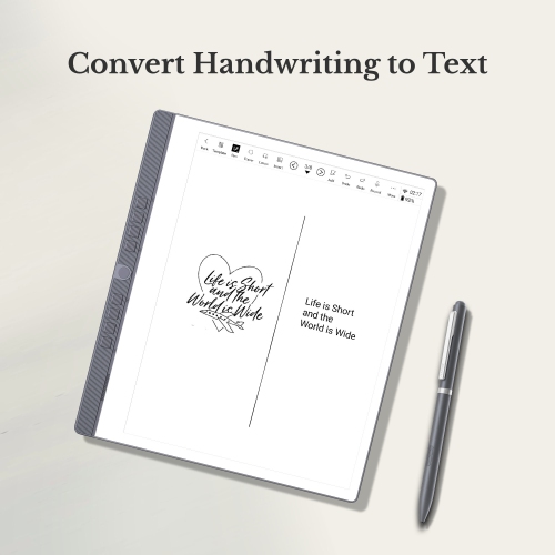 Tablette eNote Paper de Penstar Cahier numérique papier Note à encre électronique Tablette 10,3&nbsp;po Écran blanc paperwhite pour l'écriture et la