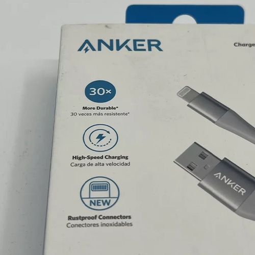 Open Box - ANKER PowerLine II Lightning/USB Data Transfer Cable-White