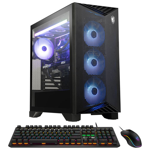 MSI Aegis Gaming PC (AMD Ryzen R9-7900X/32GB RAM/2TB SSD/RTX 4080 Super/Windows 11) - Only at Best Buy