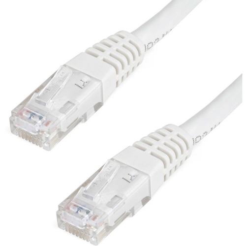 StarTech.com 100ft White Cat6 UTP Patch Cable ETL Verified