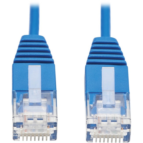 Tripp Lite by Eaton N200-UR10-BL N200-UR10-BL Cat6 Ultra-Slim Ethernet Cable, Blue, 10 ft. (N200-UR10-BL)