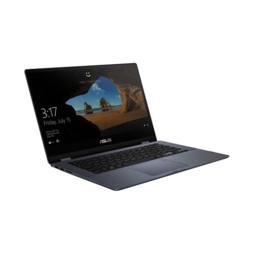 ASUS  Refurbished (Good) Vivobook Flip 14 Tp412Fa-Bs71T-Cb - 14" Touchscreen, Intel Core I7, 8GB Ram, 512GB SSD, Galaxy In Blue