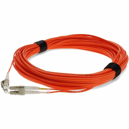 AddOn 15m Multi-Mode Fiber Duplex LC/LC OM1 Orange Patch Cable (ADD-LC-LC-15M6MMF)