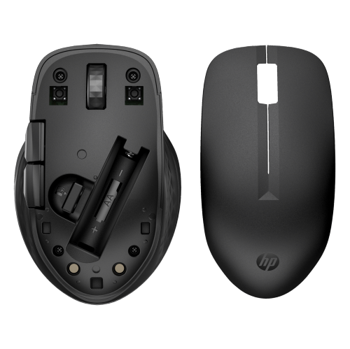 HP 435 Multi-Device 4000 DPI Bluetooth Wireless Multi Surface Mouse - Black -