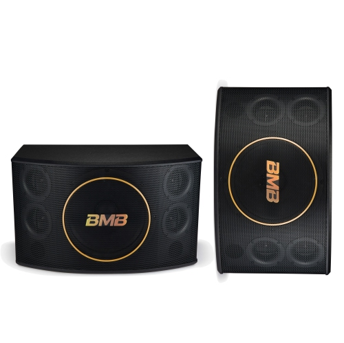 BMB DAR-350H 4K HDMI ARC Optical Bluetooth Karaoke Amplifier, WB-5000 UHF Wireless Microphone, CSJ-12 12" Vocal Karaoke Speakers package