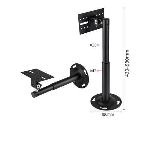 BMB DAR-350H 4K HDMI ARC Optical Bluetooth Karaoke Amplifier, WB-5000 UHF Wireless Microphone, CSJ-12 12" Vocal Karaoke Speakers, and Wall Mounts