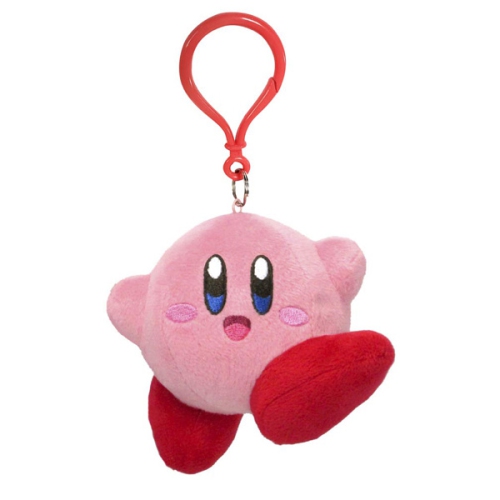 Kirby Jumping Pose 3.5" Dangler Plush [Little Buddy]
