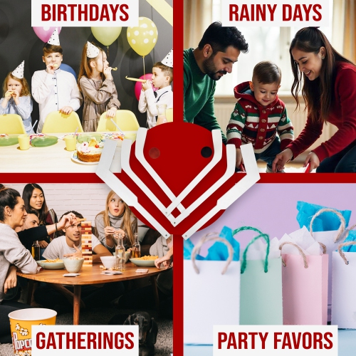 PRISP 8-Piece Mini Hockey Set - 6 Mini Sticks & 2 Balls Knee Hockey Kit for Forwards & Goalies; Team Sports Gift for Indoors, Basement, Garage