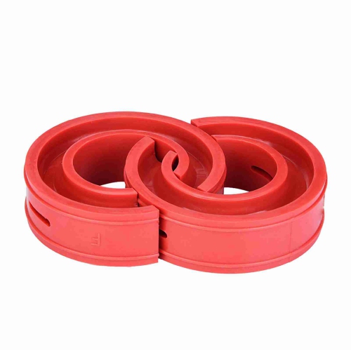 Image 1 of 10.. 2pc Red Car Shock Absorber Buffer Spring Bumper Cushion Type F