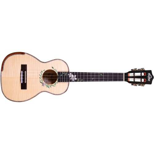Image 1 de 2.. Ukulélé Leho All Solid Flame Maple Tenor