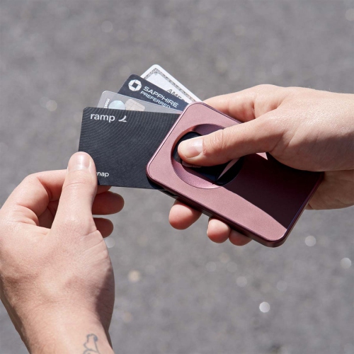 OhSnap Grip Wallet - Cranberry Smash