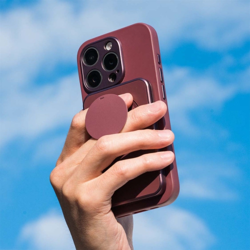 OhSnap Grip Wallet - Cranberry Smash