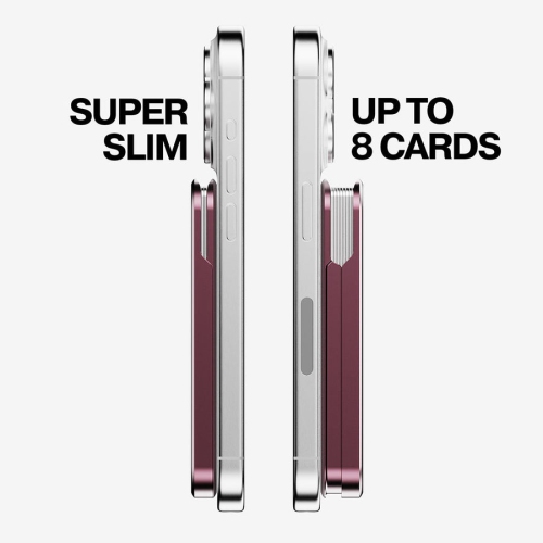 OhSnap Grip Wallet - Cranberry Smash