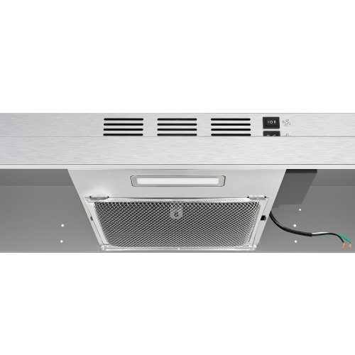 Forno Cappa 30-Inch Under Cabinet Range Hood, Stainless Steel, 200 CFM, Convertible, LED Lighting