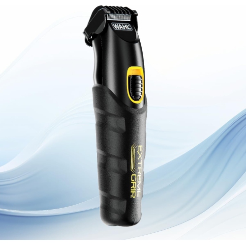 WAHL Canada Lithium-Ion Extreme Grip Multigroomer, Offers versatile body grooming with 4 interchangeable heads, the secure makes it easy for trimming