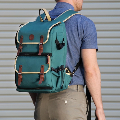 GOgroove Full-Size Camera Backpacks for Photographers - DSLR Camera Backpack with 15.6 in. Laptop Space, Accessory Storage, Tripod Holder