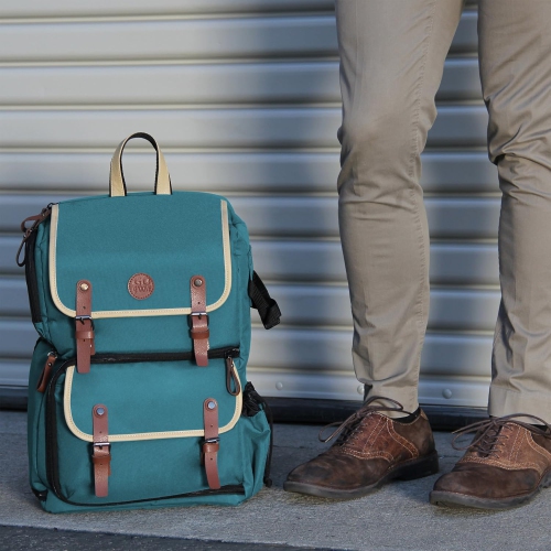 GOgroove Full-Size Camera Backpacks for Photographers - DSLR Camera Backpack with 15.6 in. Laptop Space, Accessory Storage, Tripod Holder