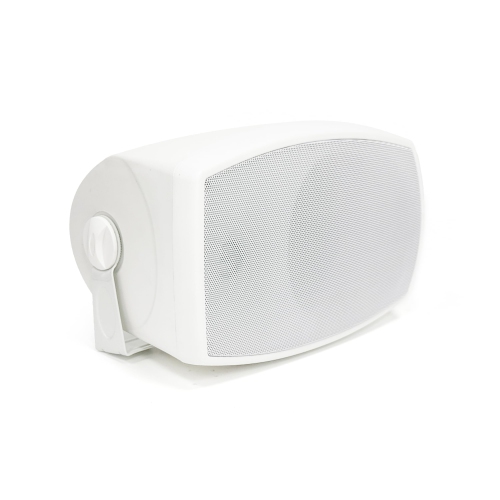 Haut-parleur HI FI intérieur/extérieur Granite 400 de 5,25 po d'Omage - Blanc - GR405-W.