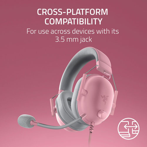 Razer BlackShark V2 X Gaming Headset for PS5 - Quartz