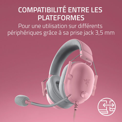 Razer BlackShark V2 X Gaming Headset for PS5 - Quartz