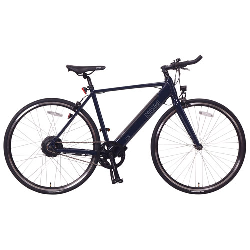 NCM C5 Electric City Bike (350W Motor / Up to 80km Range / 32km/h Top Speed) - Medium - Blue