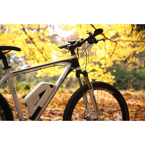 NCM Prague Electric Off-Road Bike (350W Motor / Up to 100km Range / 32km/h Top Speed) - Matte White