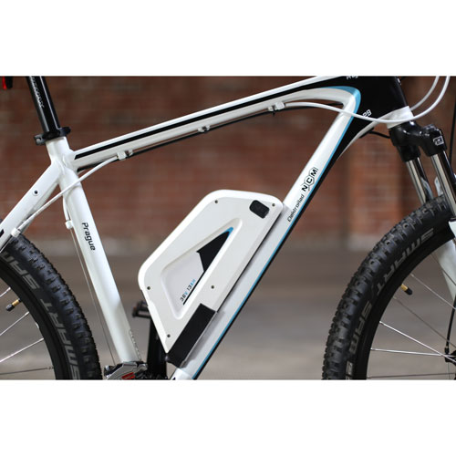 NCM Prague Electric Off-Road Bike (350W Motor / Up to 100km Range / 32km/h Top Speed) - Matte White
