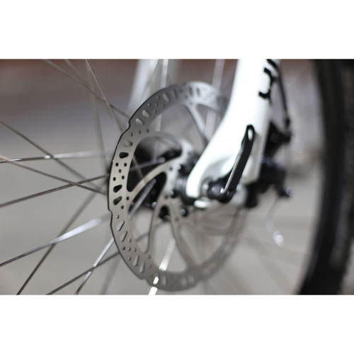NCM Prague Electric Off-Road Bike (350W Motor / Up to 100km Range / 32km/h Top Speed) - Matte White