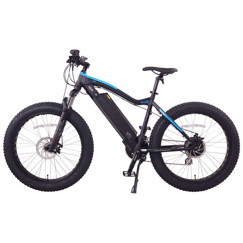 Vélo électrique tout-terrain à gros pneus Prague de NCM Aspen - Noir mat