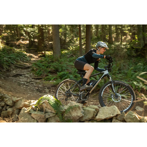 Vélo électrique tout-terrain Prague de NCM - Noir mat